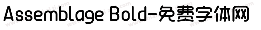 Assemblage Bold字体转换